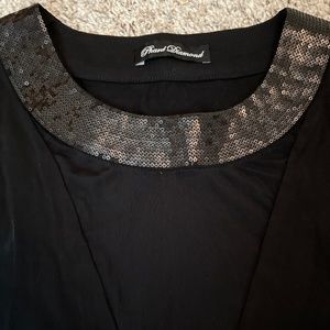 Phard Diamond Sequin Top Dressy